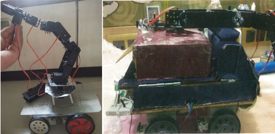 Robotic Arm and Truck